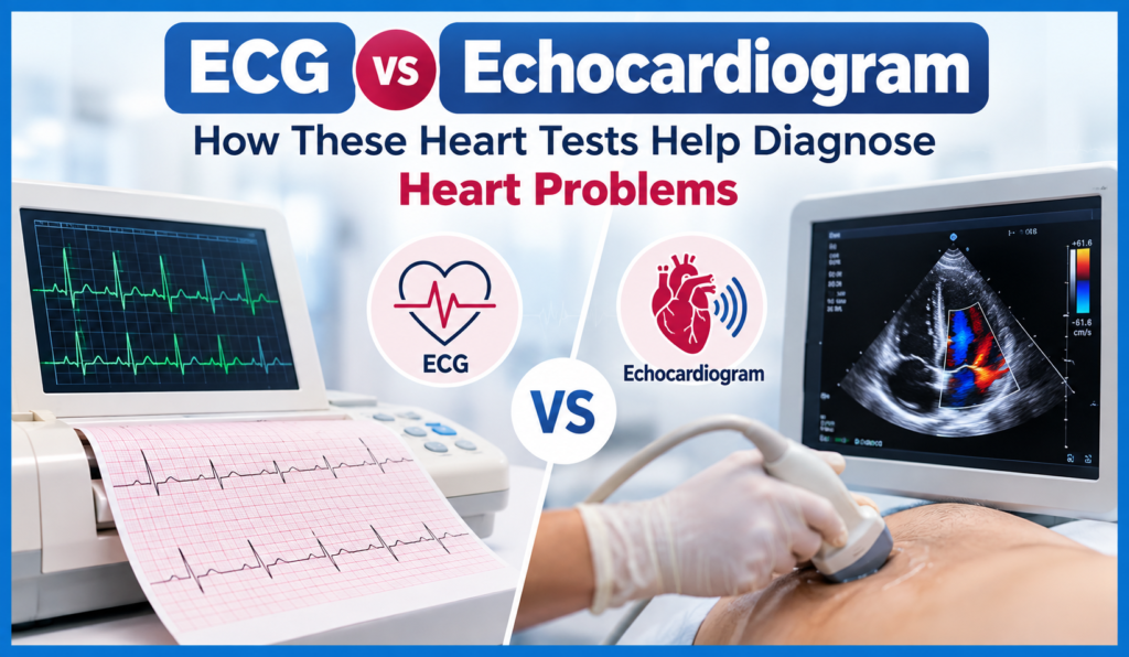 ECG vs Echocardiogram